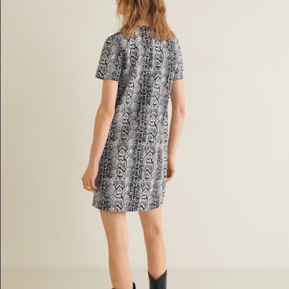 Mango buttoned printed dress. - Picture 5 of 5
